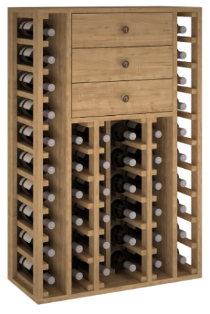 VinoWood 105 - 46 flessen/bouteilles - 3 trays