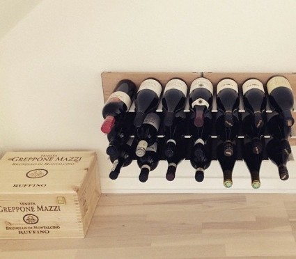 STACT wijnrek - rangement bouteilles - Oak