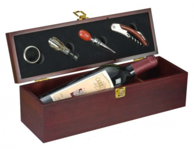 Coffret 4 accessoires autour du vin